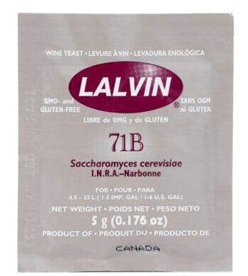 71B 1122 Wine Yeast Packet