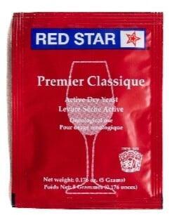 Premier Classique Wine Yeast Packet