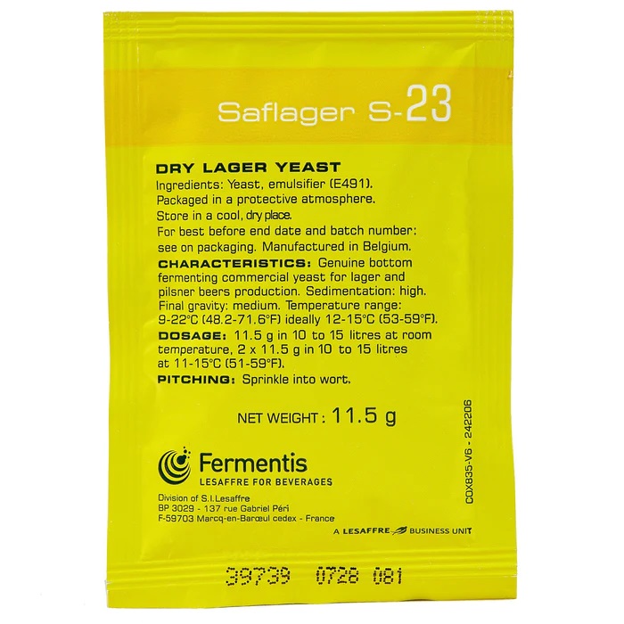 SafLager S 23 Brewing Yeast