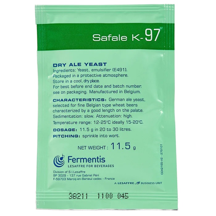SafAle K 97 Brewing Yeast