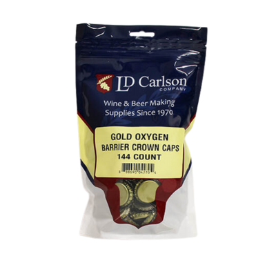 Gold Beer Bottle Caps