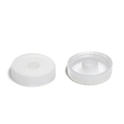 Screw Cap with Airlock hole - 38mm