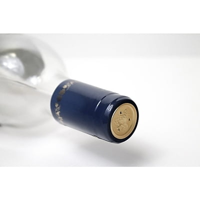 Blue Gold Grape Bottle Wraps