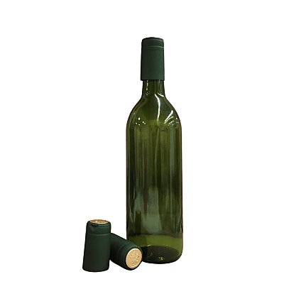 Metallic Green Bottle Wraps