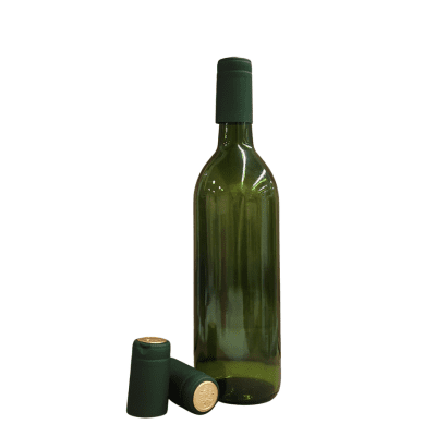 Metallic Green Bottle Wraps