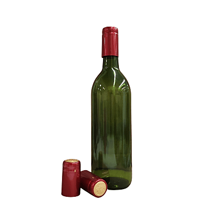 Metallic Red Bottle Wraps