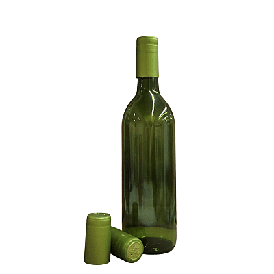 Metallic Lime Green Bottle Wraps