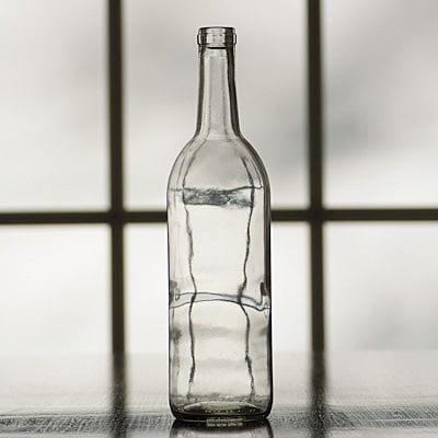 Clear Wine Bottles