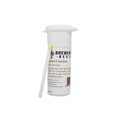 Beer pH Test Strips 4.6-6.2