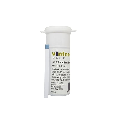 Wine pH Test Strips 2.8-4.4