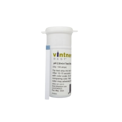 Wine pH Test Strips 2.8-4.4