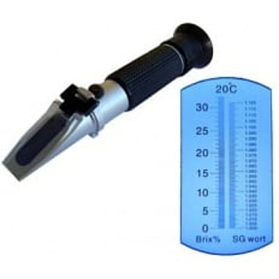 Refractometer - Dual Scale Brix and SG - With ATC