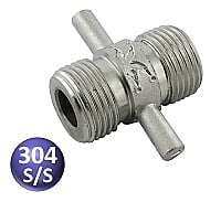 Duplex Cleaning Coupler for Keg Lines