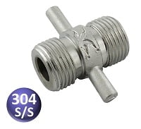 Duplex Cleaning Coupler for Keg Lines Duplex Cleaning Coupler for Keg Lines